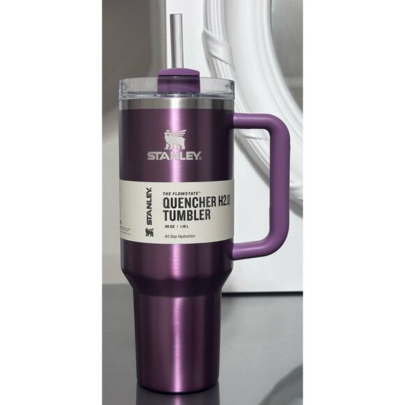 Stanley Quencher H2.0 FlowState 40oz Tumbler, PRIMROSE GLOW - Picture 1 of 4